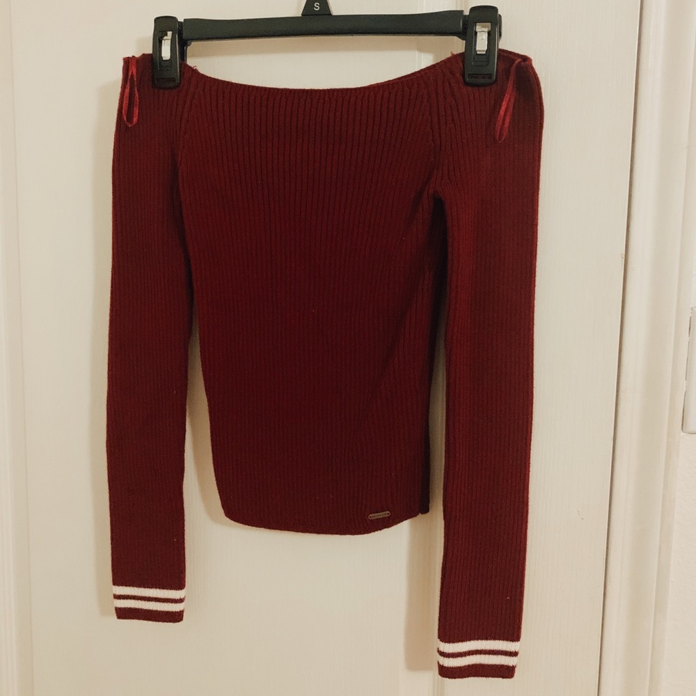 Off Shoulder Sweater